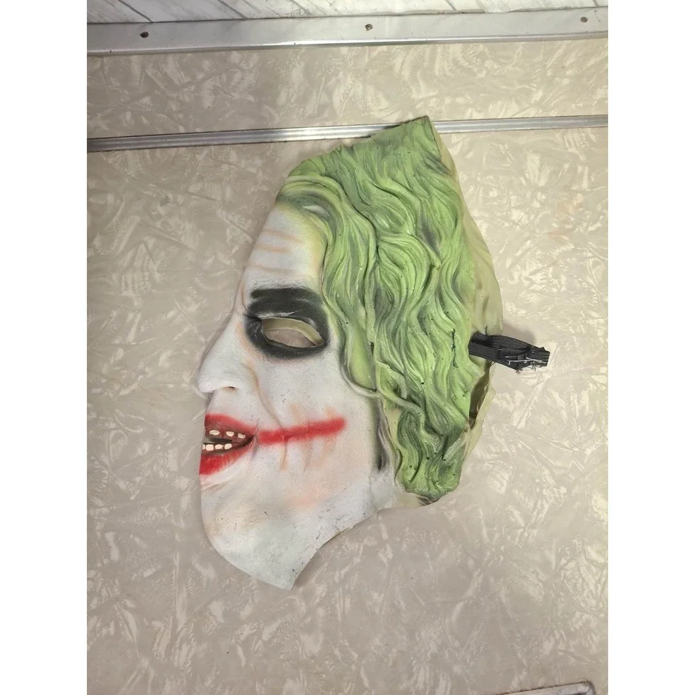 Joker Half Mask Rubies Adult 2015 RN#66360 DC Batman Villain